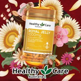 Sữa ong chúa Heathy Care Royal Jelly đẹp da, chậm lão hóa 365 viên